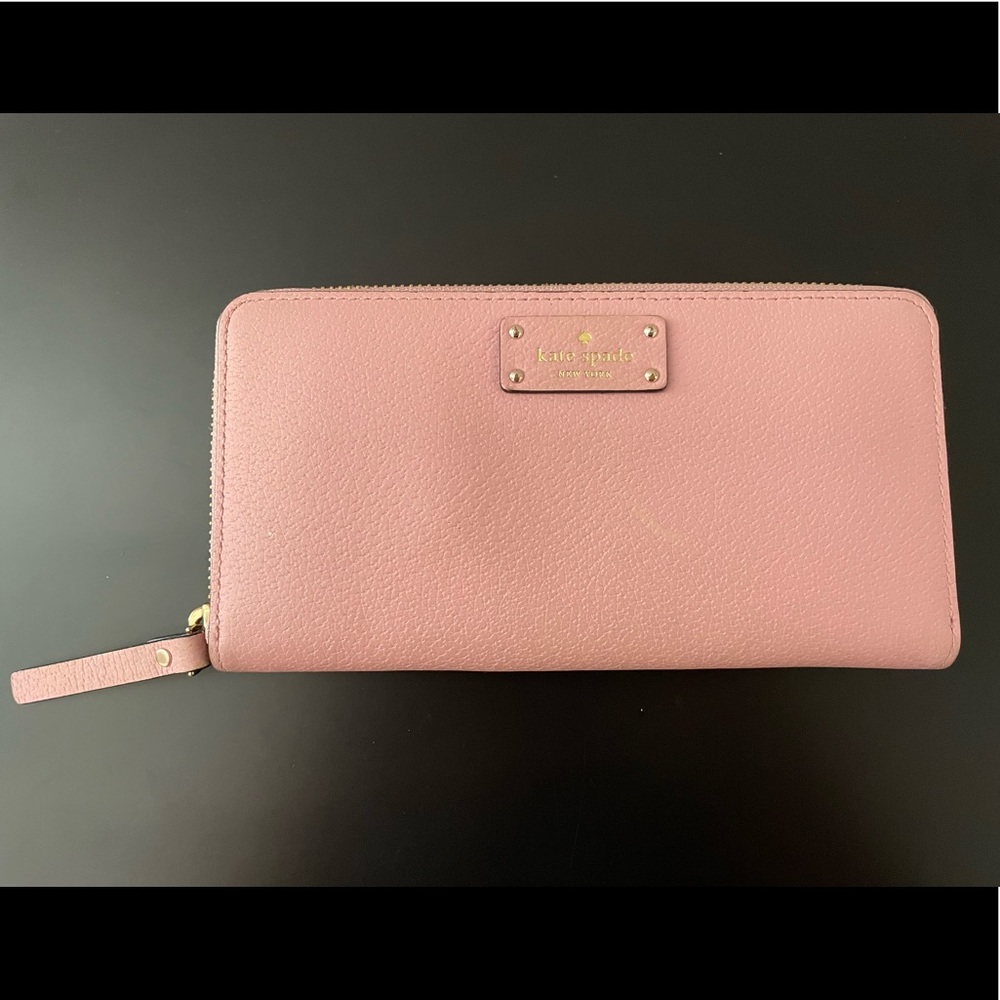 Kate Spade Pink Leather Wallet